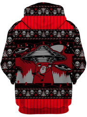 Santa Abduction Unisex Hoodie