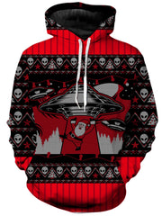 Santa Abduction Unisex Hoodie