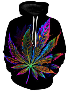 iEDM - Blacklight Weed Unisex Hoodie