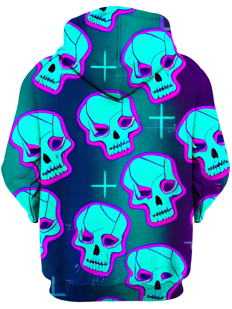 Neon Fright Unisex Zip-Up Hoodie