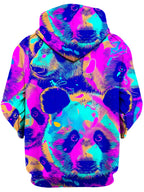 Panda Melt Unisex Zip-Up Hoodie iEDM Epic Hoodie