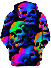 Psychedelic Nightmare Unisex Zip-Up Hoodie