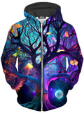 Sacred Grounds Unisex Zip-Up Hoodie iEDM Epic Hoodie