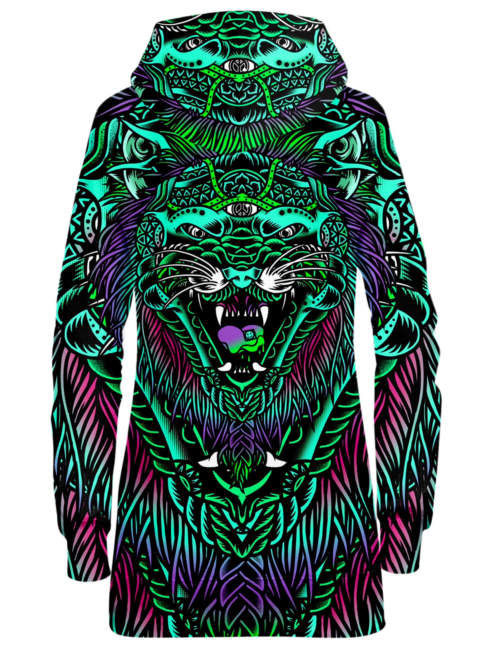 Acid Tiger Hoodie Dress Set 4 Lyfe Epic Hoodie