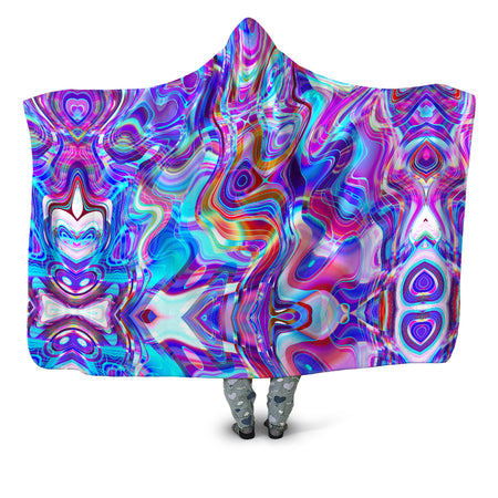 Art Designs Works - Aqua Realm Hooded Blanket