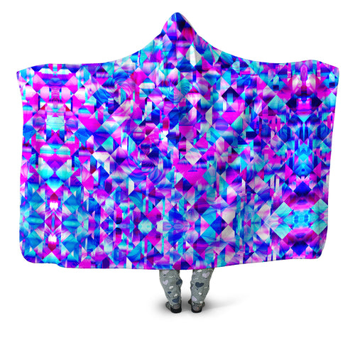 Blossom Trippy Hooded Blanket Art Designs Works Epic Hoodie