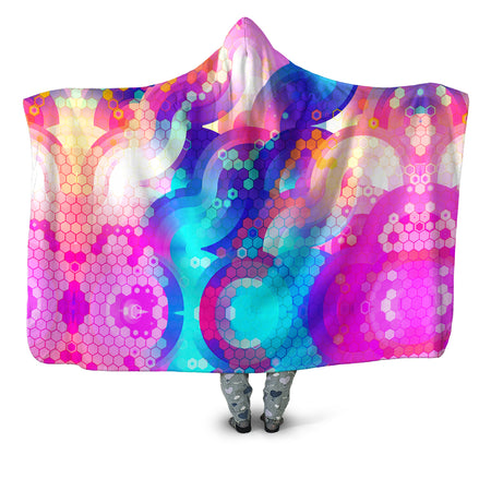 Art Designs Works - Bubbly Hooded Blanket