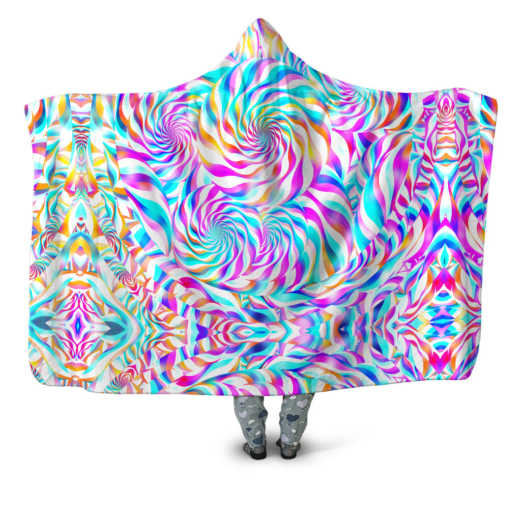 Cloud Surfing Hooded Blanket Art Designs Works Epic Hoodie