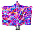 Cubic Drop Hooded Blanket Art Designs Works Epic Hoodie
