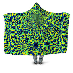 Green Portal Hooded Blanket