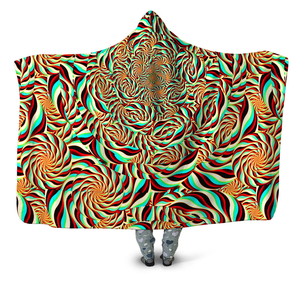Horizon Trippy Hooded Blanket Art Designs Works Epic Hoodie