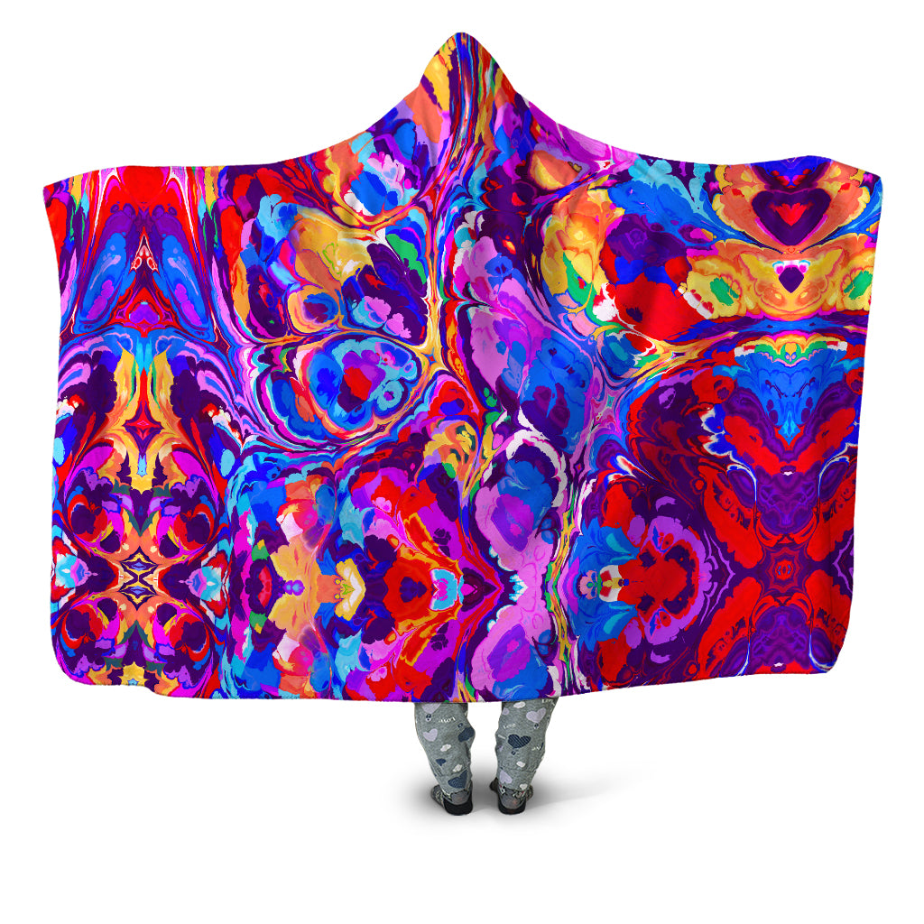 Overflow Hooded Blanket Art Designs Works Epic Hoodie