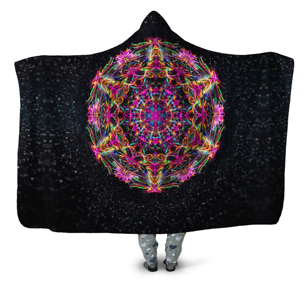 Art Designs Works - Pastel Warp Hooded Blanket