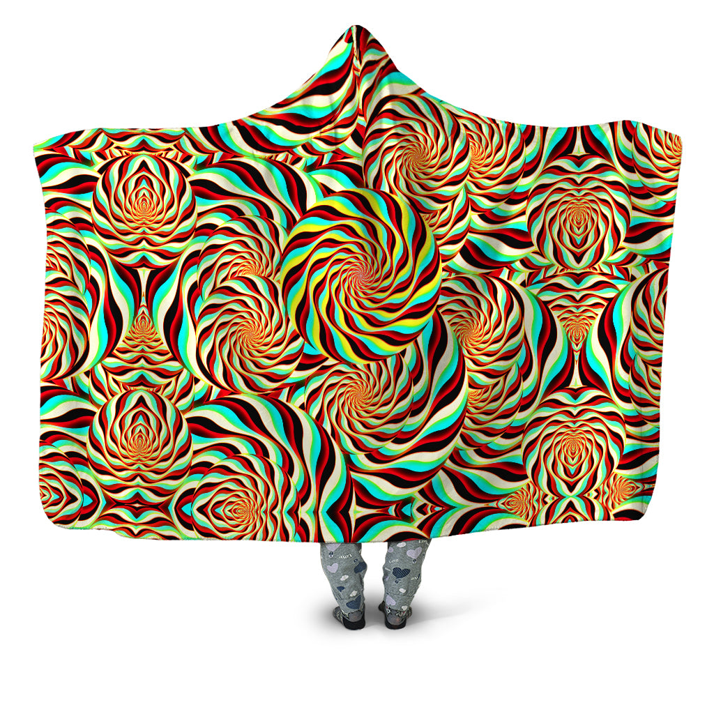 Pineal Swirl Hooded Blanket Art Designs Works Epic Hoodie