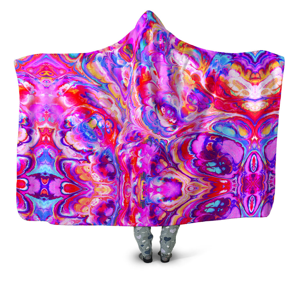 Plasma Flow Hooded Blanket Art Designs Works Epic Hoodie