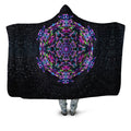 Purp Geometric Hooded Blanket Art Designs Works Epic Hoodie