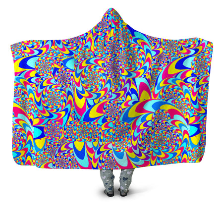 Art Designs Works - Rabbit Hole Hooded Blanket