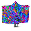 Rainbow Ripples Hooded Blanket Art Designs Works Epic Hoodie