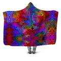 Solar Dots Hooded Blanket Art Designs Works Epic Hoodie