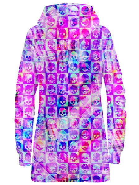 Art Designs Works - Skull Fam Pink Hoodie Dress