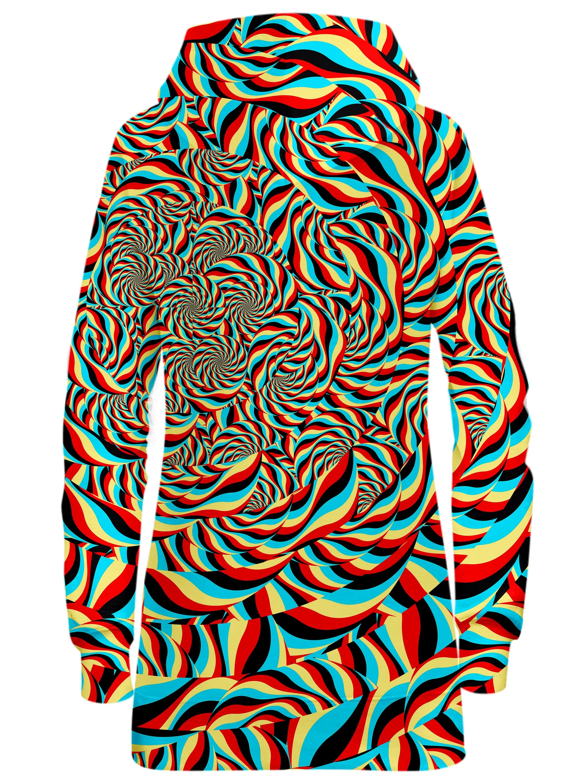 Trippy Swirl Hoodie Dress Art Designs Works Epic Hoodie