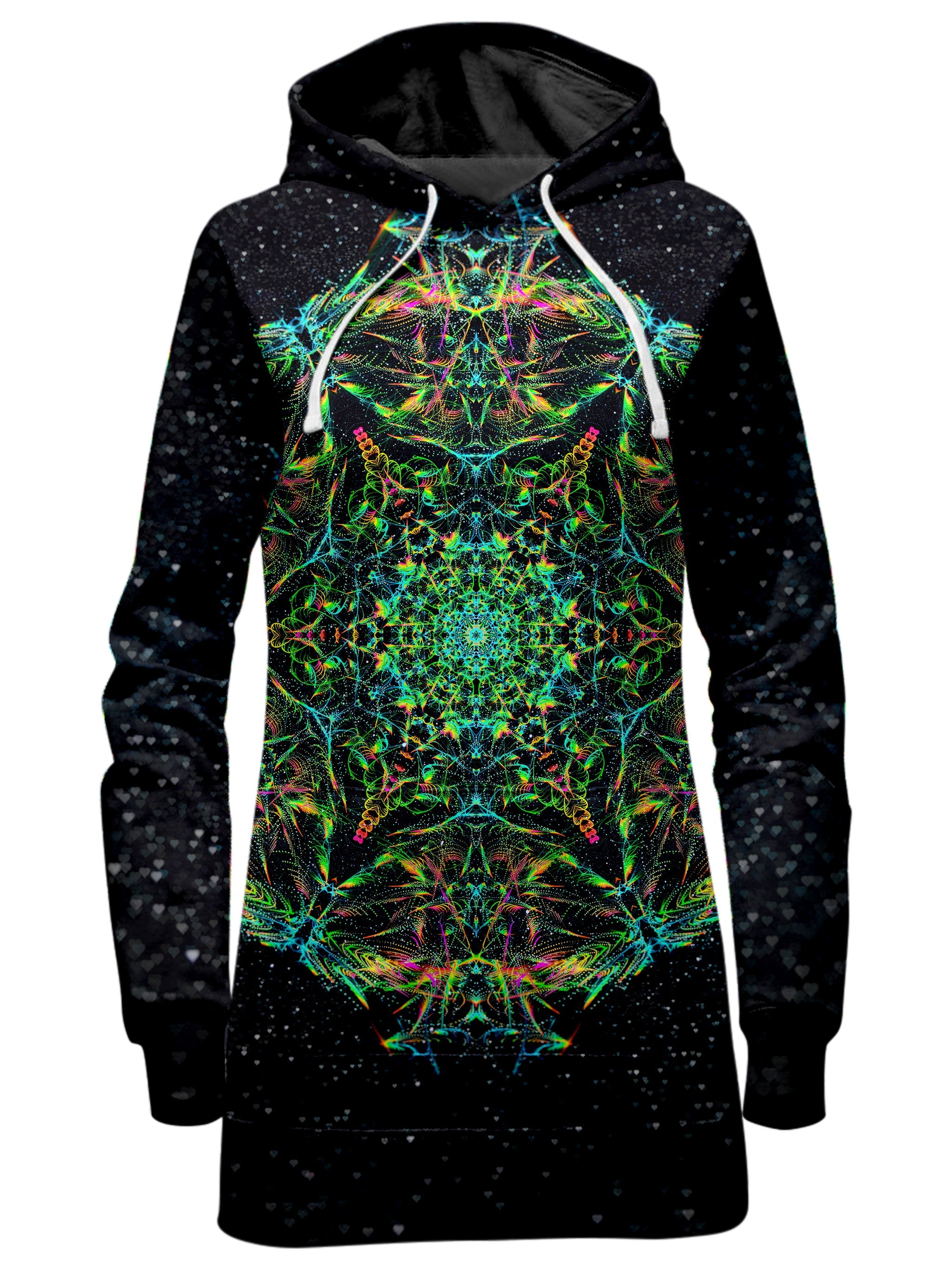 Green Prism Hoodie Dress Art Designs Works Epic Hoodie