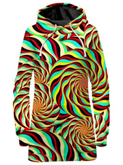 Pineal Swirl Hoodie Dress