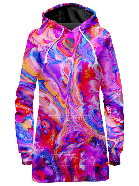 Art Designs Works - Plasma Flow Hoodie Dress