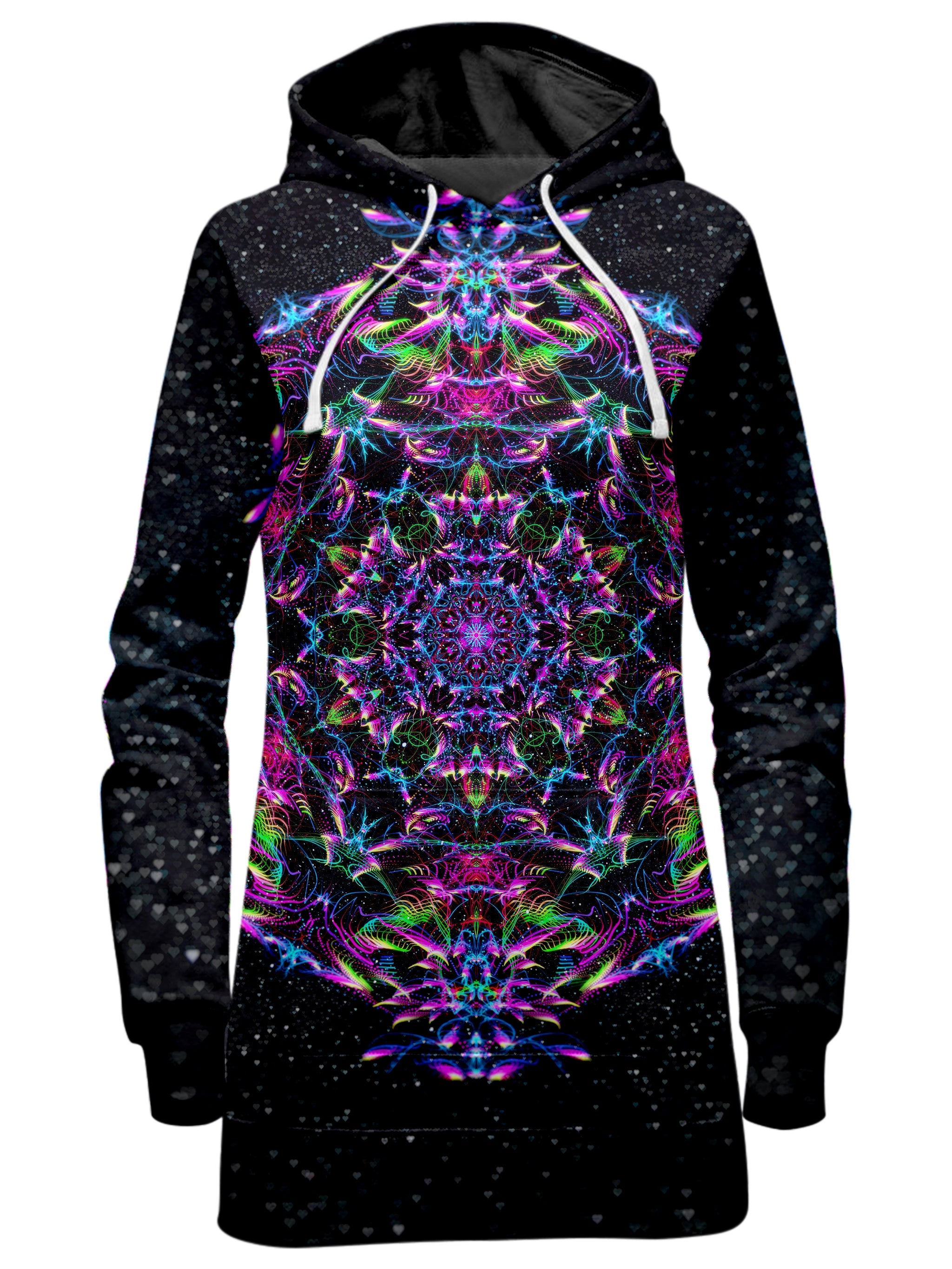 Purp Geometric Hoodie Dress Art Designs Works Epic Hoodie