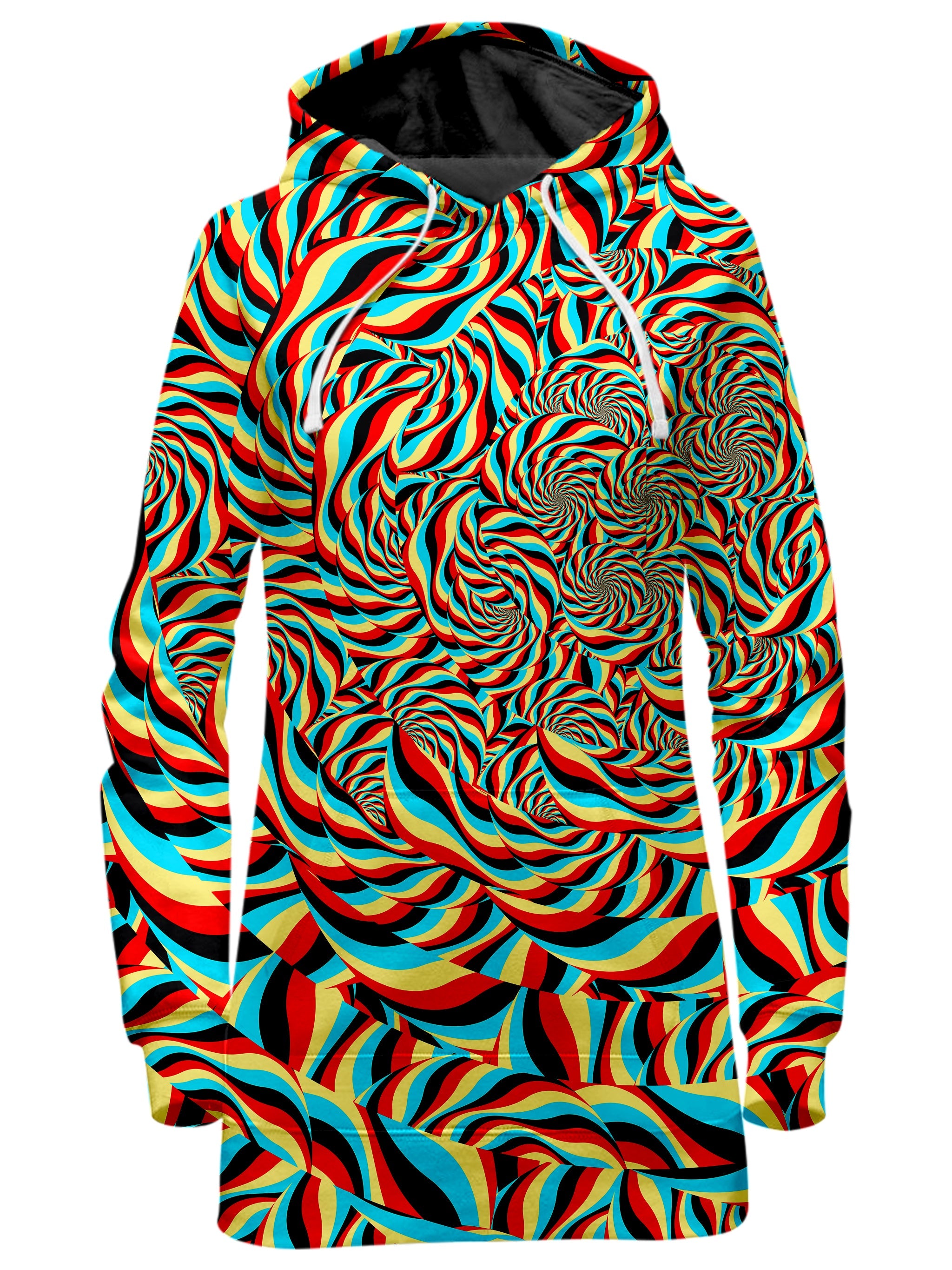 Trippy Swirl Hoodie Dress Art Designs Works Epic Hoodie