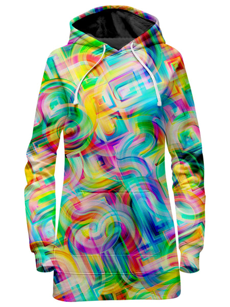 Art Designs Works - Tropical Nectar Hoodie Dress