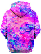Cotton Candy Wash Unisex Zip-Up Hoodie Art Designs Works Epic Hoodie