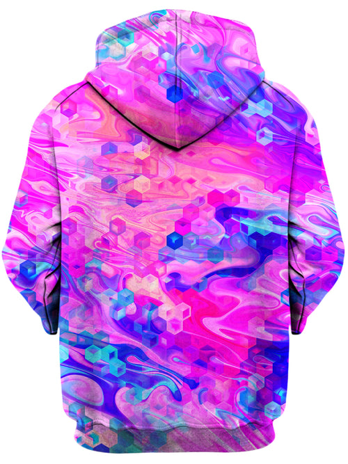 Cotton Candy Wash Unisex Zip-Up Hoodie Art Designs Works Epic Hoodie