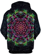Galactic Portal Unisex Zip-Up Hoodie Art Designs Works Epic Hoodie