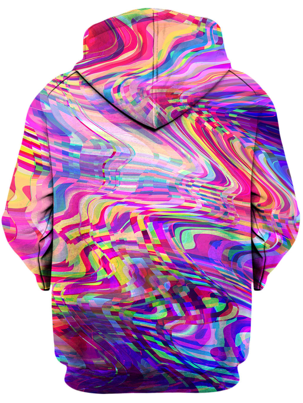 Glitch Waves Unisex Hoodie Art Designs Works Epic Hoodie