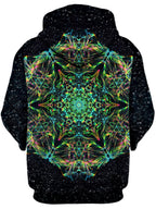 Green Prism Unisex Zip-Up Hoodie Art Designs Works Epic Hoodie
