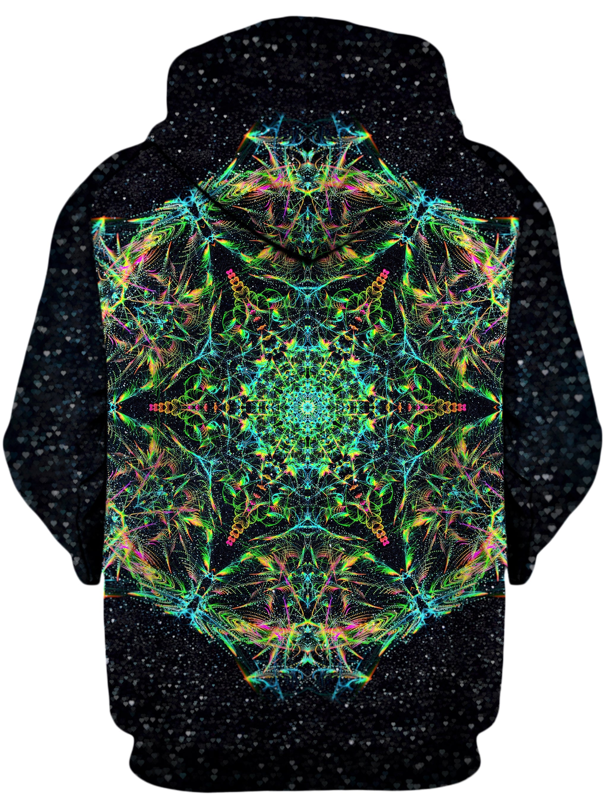 Green Prism Unisex Zip-Up Hoodie Art Designs Works Epic Hoodie