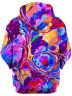 Overflow Unisex Zip-Up Hoodie Art Designs Works Epic Hoodie