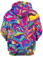 Psych Dip Unisex Zip-Up Hoodie Art Designs Works Epic Hoodie