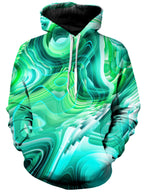 Green Schism Unisex Hoodie Art Designs Works Epic Hoodie