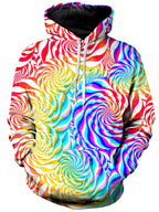 PLUR Rainbow Unisex Hoodie Art Designs Works Epic Hoodie