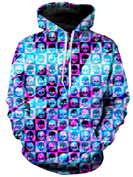 Art Designs Works - Skull Fam Blue Unisex Hoodie