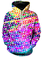Skull Fam Purple Unisex Hoodie Art Designs Works Epic Hoodie