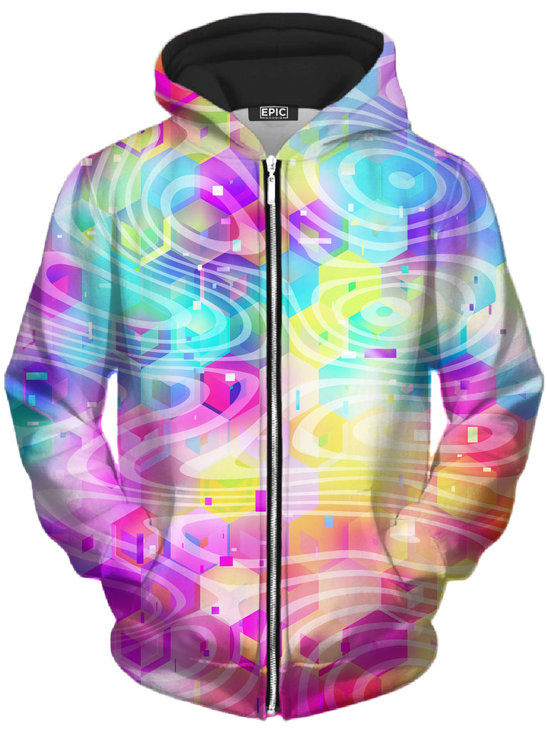 Art Designs Works - Daytrip Unisex Zip-Up Hoodie