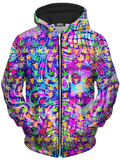 Dreamin Of Munchies Unisex Zip-Up Hoodie Art Designs Works Epic Hoodie