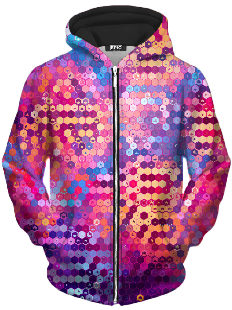 Art Designs Works - MDNA Unisex Zip-Up Hoodie