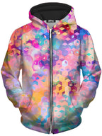 Portal Realm Unisex Zip-Up Hoodie Art Designs Works Epic Hoodie