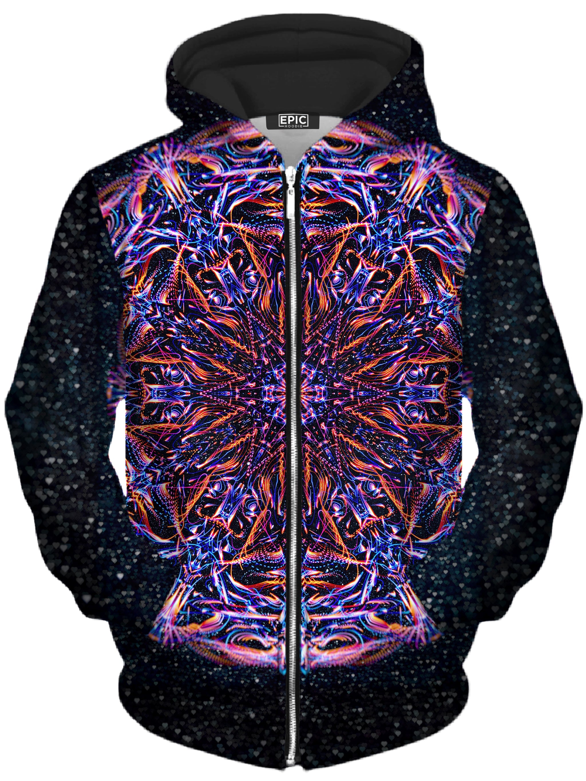 Stargate Prism Unisex Zip-Up Hoodie Art Designs Works Epic Hoodie