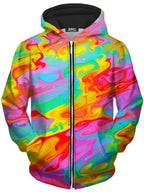 Summer Solstice Unisex Zip-Up Hoodie Art Designs Works Epic Hoodie