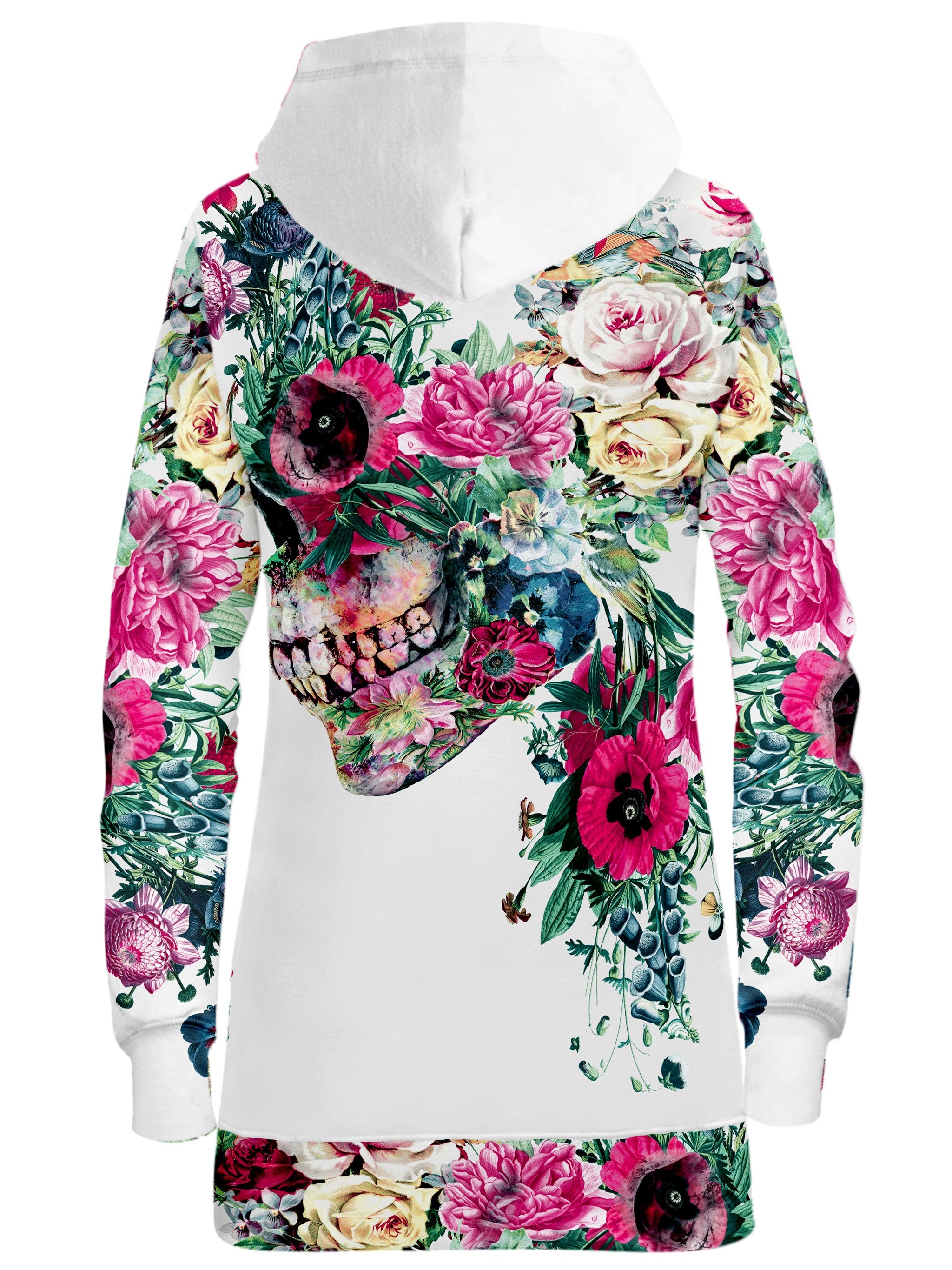 Floral Dorian Hoodie Dress Riza Peker Epic Hoodie